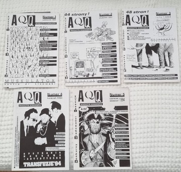 Aqq1-5, magazyn komiksowy.