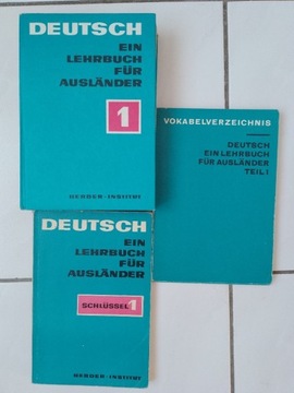 Deutsch.Ein Lehrbuch fur Auslander 1+ćwicz,słownik