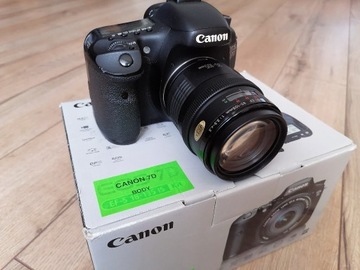 Canon 7D + Obiektyw