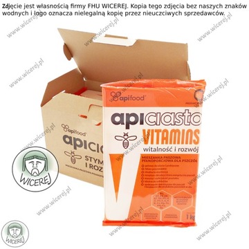 Ciasto Apifood Vitamins Apiciasto 10 KG 