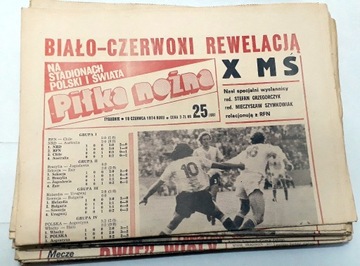 PIŁKA NOŻNA  1974 Mundial  38 egz.