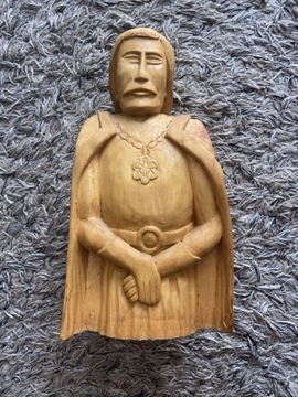 Figurka drewniana rycerz/hetman