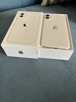 iPhone 11 128GB biały z pudełkiem, bardzo dobry stan