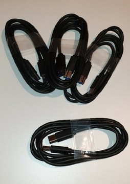 Kabel USB 3.0 Dell A/B do skaner, drukarka, hub 3