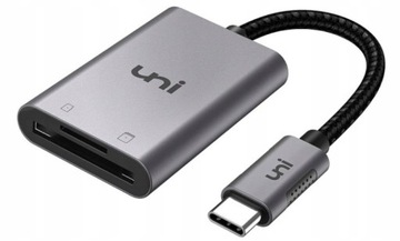 Czytnik kart Uni. USB-C NA SD/MICRO SD(385&