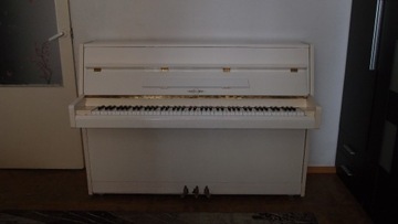 Białe pianino SATURN SAZ-105 stan jak nowe