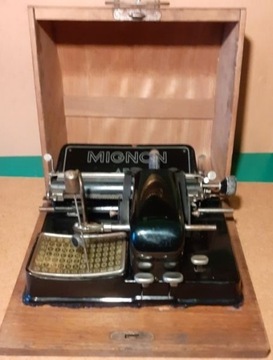 Mignon- maszyna do pisania -indeksowa