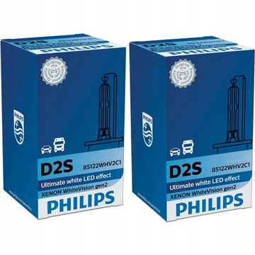 Żarnik Xenon Philips D2S WhiteVision gen2