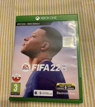 Gra FIFA 22 na Xbox one