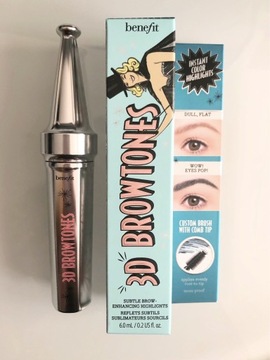 3D BROWTONES Benefit deep teal nowy oryginalny