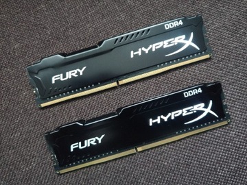 Pamięć RAM KINGSTON Fury HyperX 16GB (2x8) 2400MHz