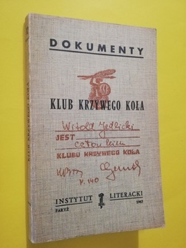 KLUB KRZYWEGO KOŁA  Jedlicki