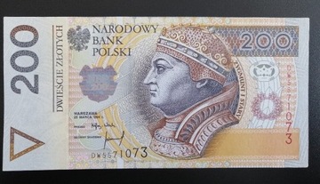 200 złotych 1994 seria DW stan 1-