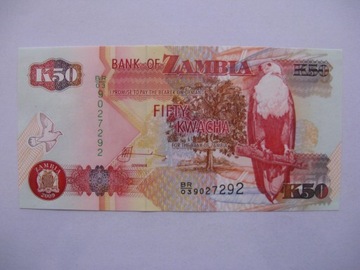 Zambia - 50 Kwacha - 2009 - P37 - St.1