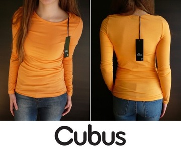Pomarańczowa bluzka koszulka  Cubus xs 34