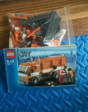 LEGO city śmieciarka.