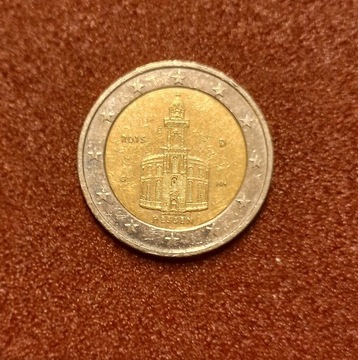Moneta 2 euro Niemcy 2015 HESSEN