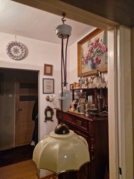 Lampa wisząca z I połowy XX wieku