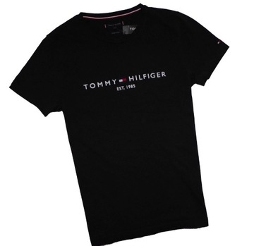 Koszulka TOMMY HILFIGER Cotton Prestige Black / M