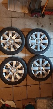 4 z Alufelgi + opony całoroczne 195/50R15 82 H