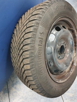 Koła zimowe ford 195/60 R15 - felga stal + TS 860