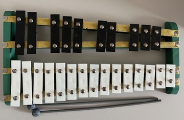 Dzwonki chromatyczne 27 tonowe, tzw. "cymbałki"