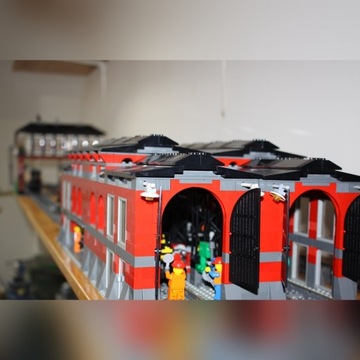 Lego Train 10027 Parowozownia