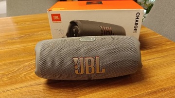 Głośnik przenośny JBL Charge 5 szary 40 W