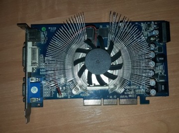 Sprawna GeForce GF 6800 XT AGP x2 x4 x8 Uni 256bit