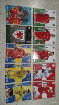 Karty piłkarskie Panini euro 2020 -zestaw 10szt