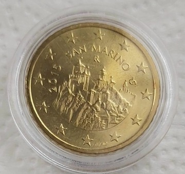 50 centów San marino  2015