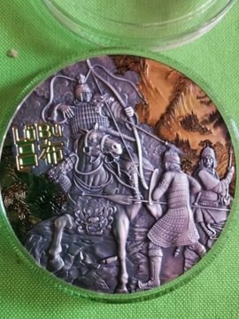 Srebrna moneta 3oz-General LU BU 