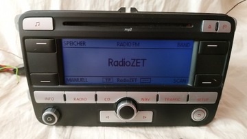 VW TOURAN - BLAUPUNKT RNS-300 RDS - CD - MP3 - KOD