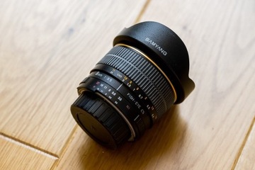 Obiektyw Samyang Fisheye CS 8mm Nikon F
