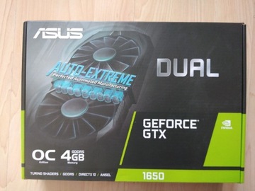 Asus GTX 1650 Pudełko