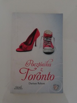 Książka '' Pocztówka z Toronto '' 
