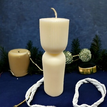 Świeca świeczka z wosku sojowego kolumna M