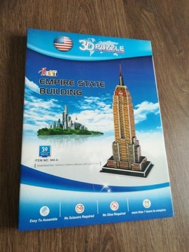 3d puzzle Empire state building