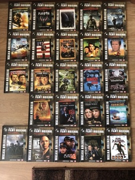Filmy DVD wielka kolekcja, filmy wojenne