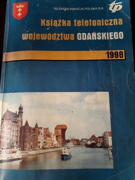 Książka telefoniczna woj gdańskiego