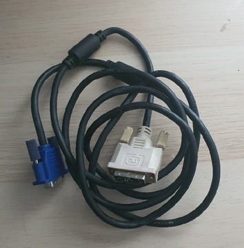 DVI do VGA kabel