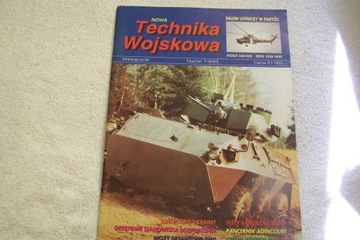 czasopismo Nowa technika wojskowa nr 7-8 /93.