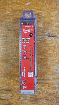 Wiertło kobaltowe Milwaukee 6,5mm INOX 4932373346