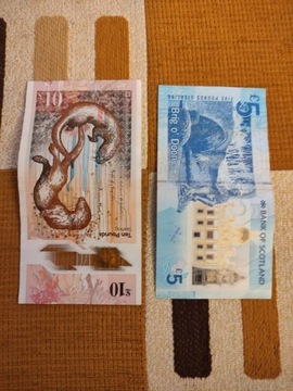 banknoty 15 funtów szkockich