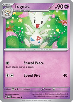 Karta Pokemon Togetic (OBF 084) 84/197