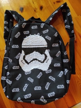 Star Wars plecak plecaczek + stemple z postaciami