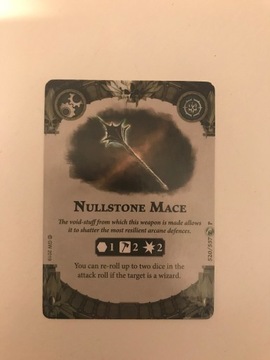 Wh Underworlds Nullstone Mace altern. karta