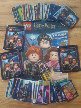 Zestaw Lego Harry Potter album + komplet naklejek