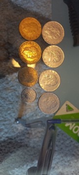 Monety włoskie lire
