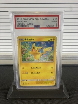 PSA 9 MISLABELED Pokemon Pikachu Missprint MINT